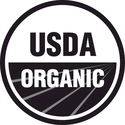 Image of the USDA Organic label that appears on products the FDA has certified to be orgnaic.